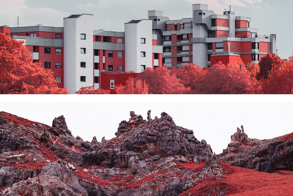 The Strange Series: A Study Of Experimental Infrared Photography by Roland Kramer