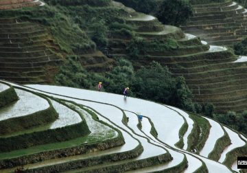 >Tiantouzhai Village - Landscape Terrace Series by Florian Delalee
