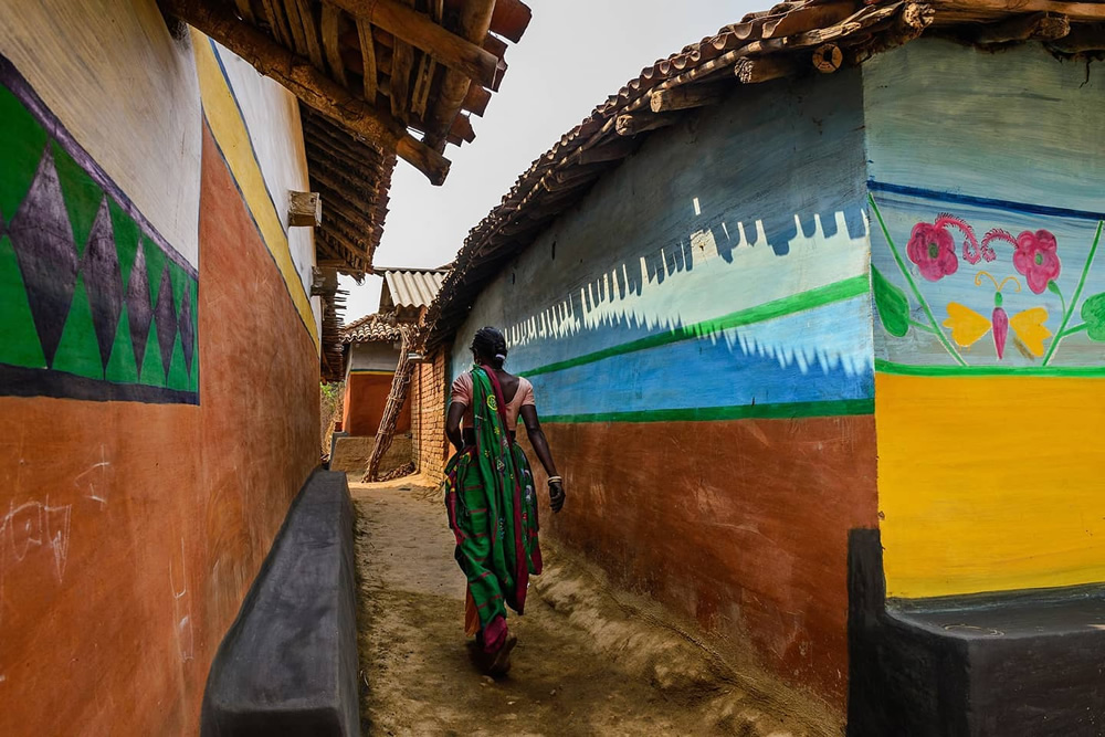 Wall Paintings Of Bengal: Beautiful Photo Series By Saumalya Ghosh