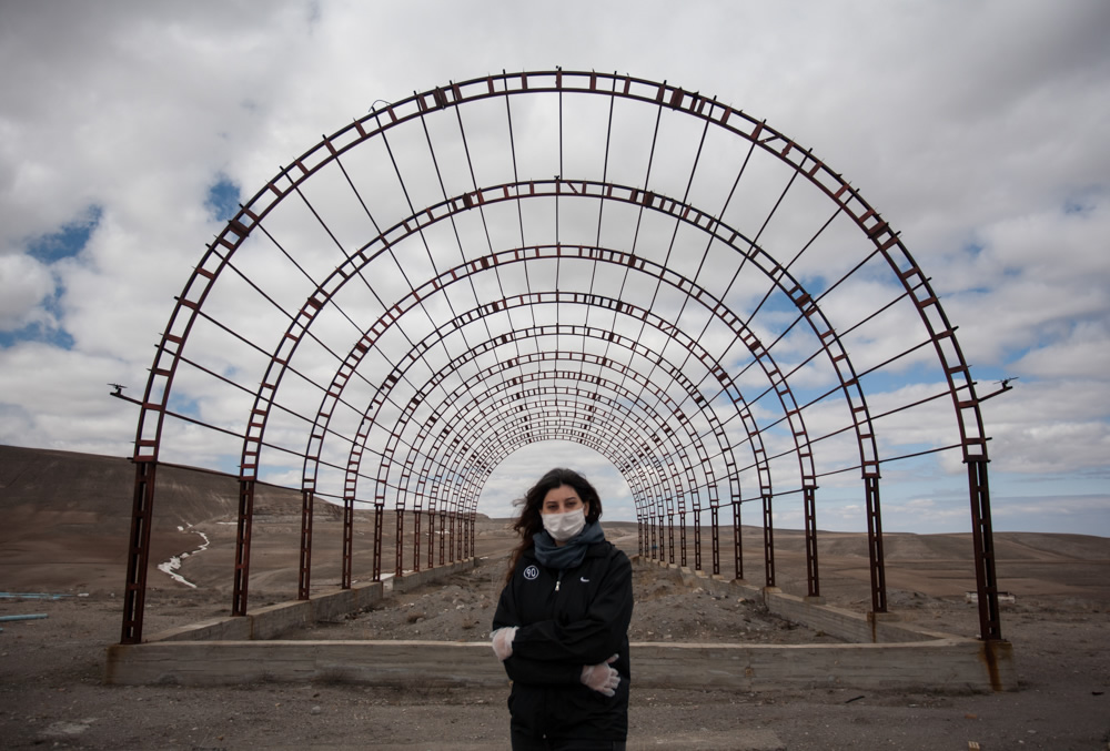 White Mask By Iranian Photographer Ali Shokri