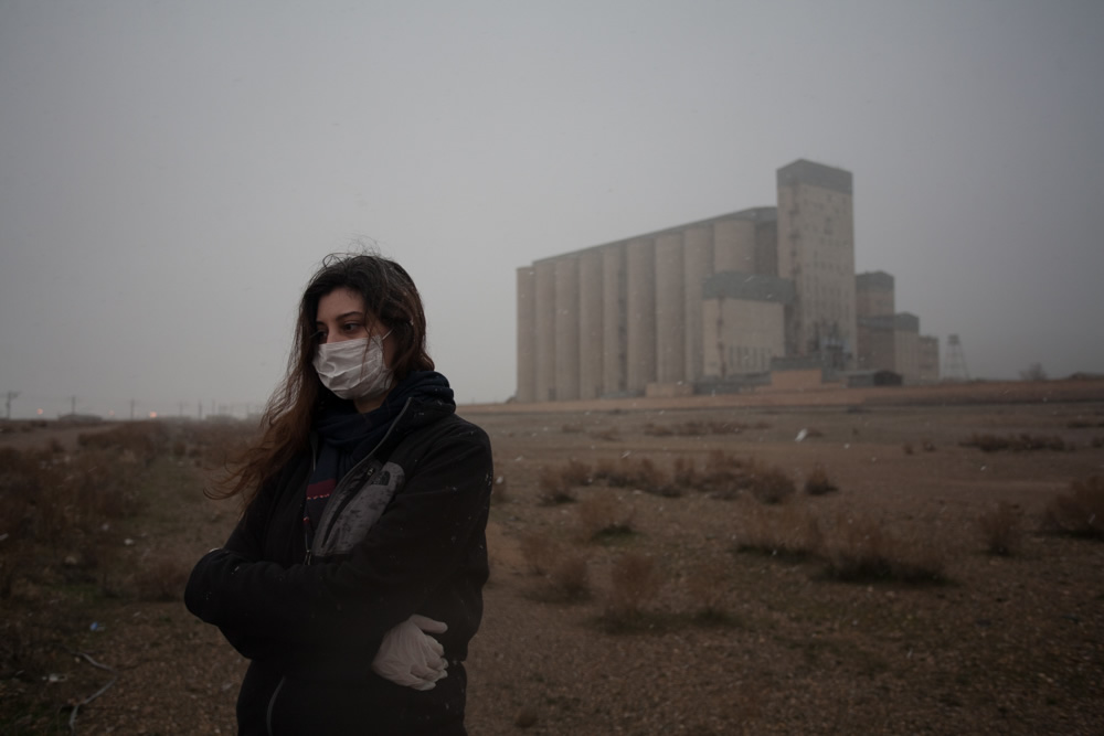 White Mask By Iranian Photographer Ali Shokri