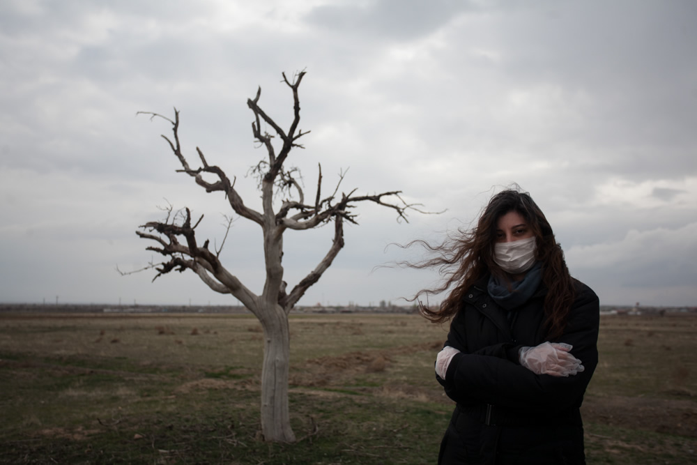 White Mask By Iranian Photographer Ali Shokri