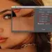 Photoshop Image Size dialog showing resolution settings over a portrait photo