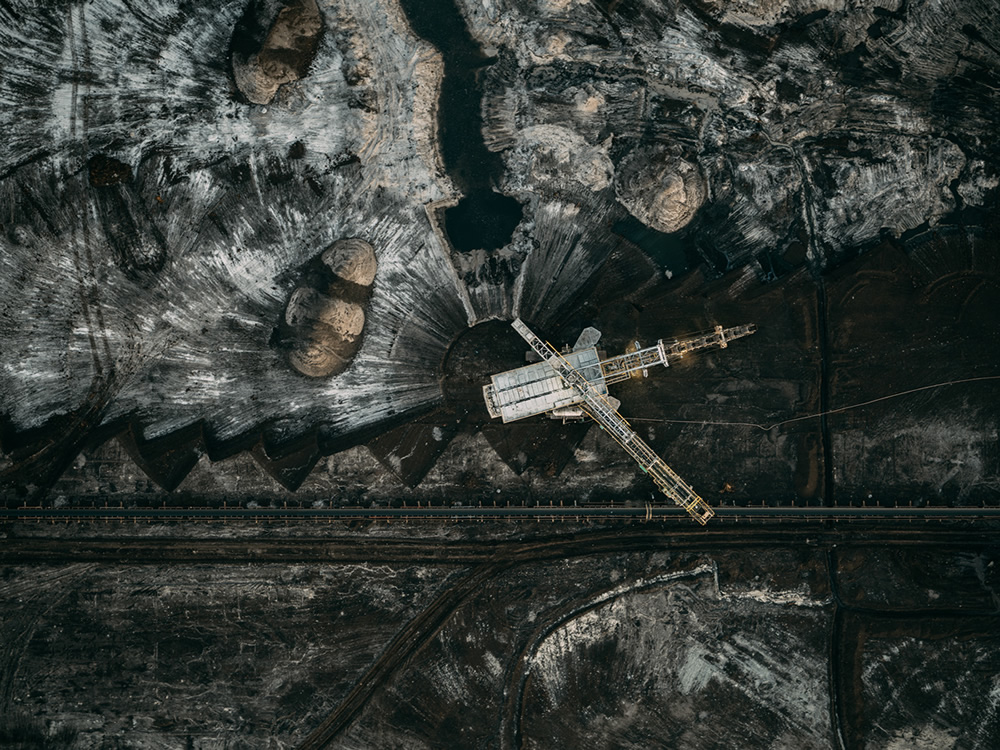 Photographer Tom Hegen Amazingly Captured Germany's Largest Coal Mines