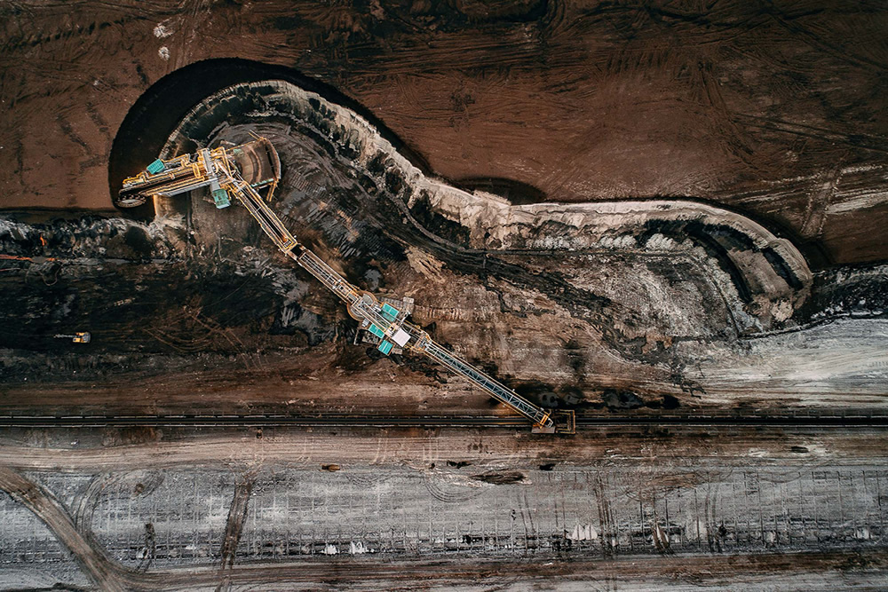 Photographer Tom Hegen Amazingly Captured Germany's Largest Coal Mines