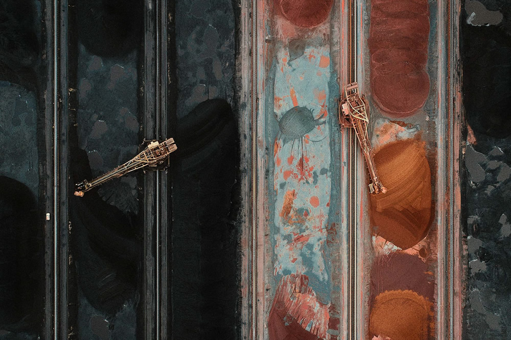 Photographer Tom Hegen Amazingly Captured Germany's Largest Coal Mines
