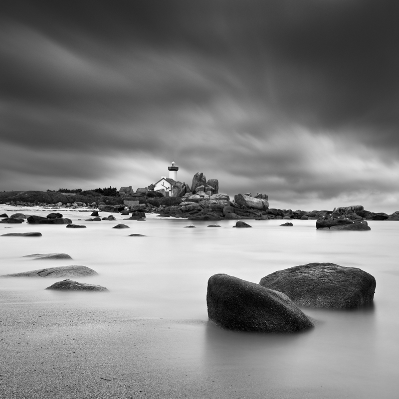 Low tide, Brittany, France, 2020: Long Exposure Photography Arnaud Bathiard