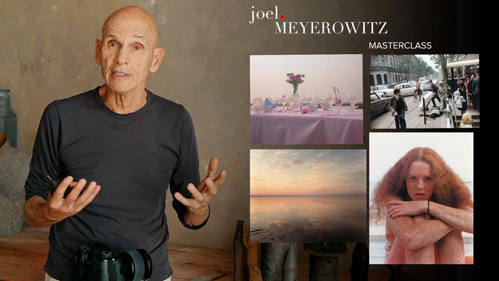Join Master Class with Joel Meyerowitz: Inspiring Interview