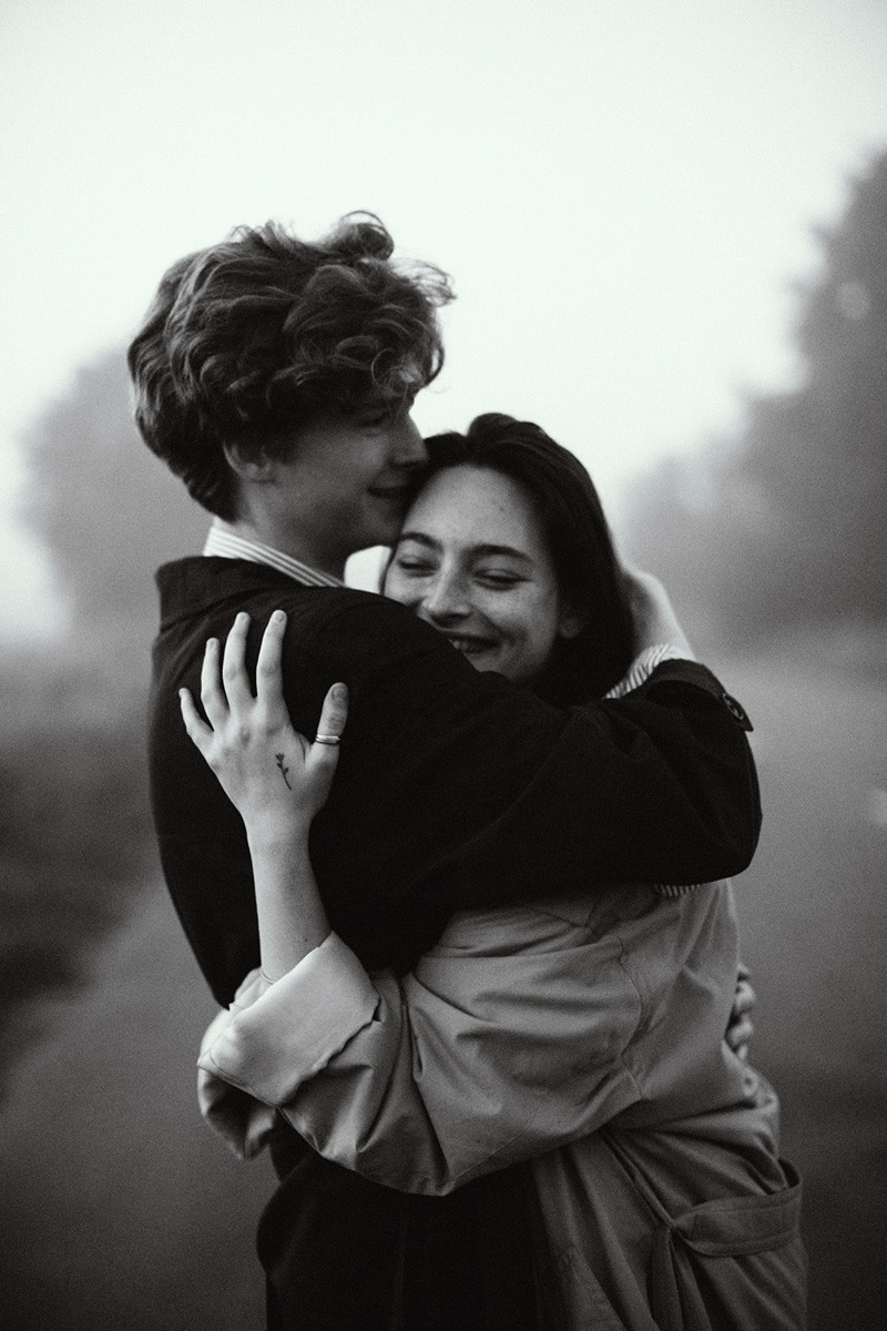 Love 90's: Beautiful Couple Series By Marta Syrko.