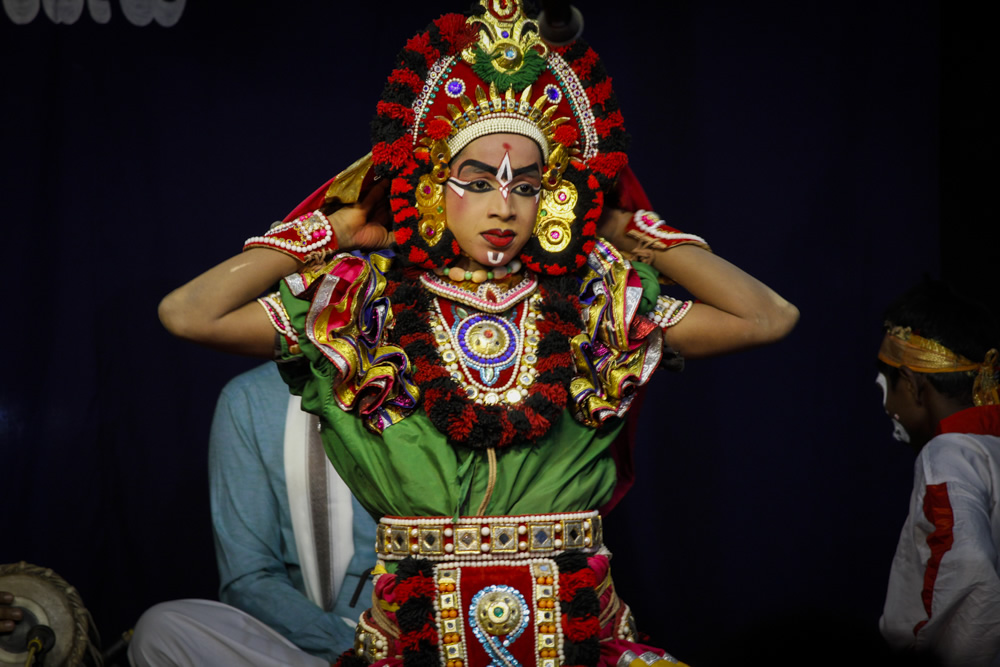 The Yakshagana Artist - A Photo Essay By Paisa Dheeraj