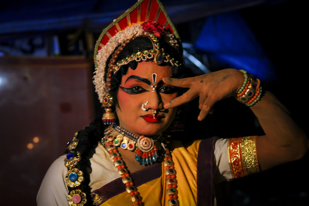 The Yakshagana Artist - A Photo Essay By Paisa Dheeraj