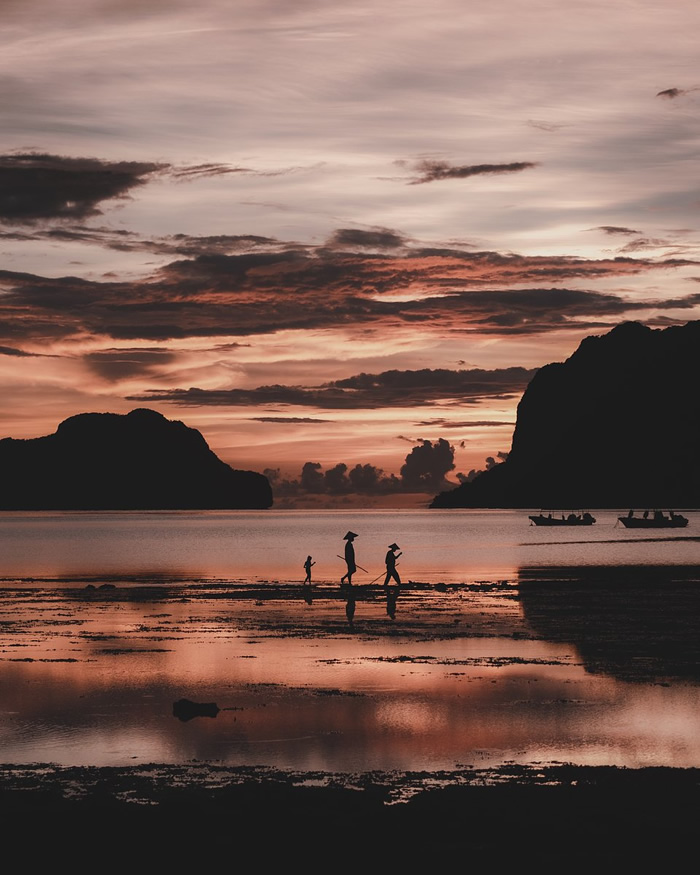 Past, present and future - Palawan, Philippines