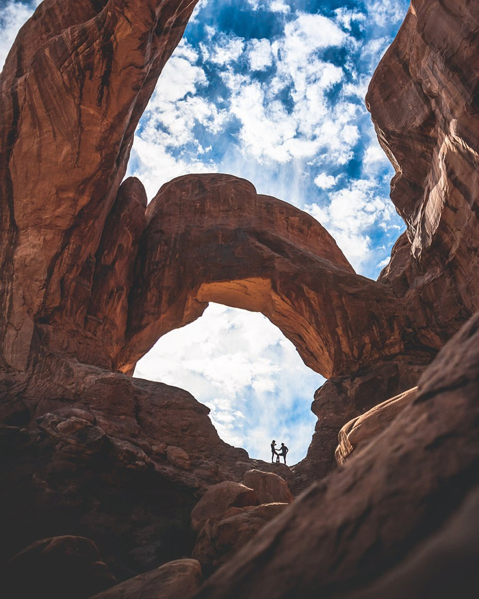 Together - Double Arch, Utah, USA