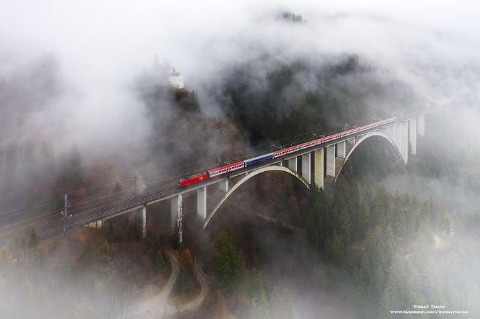 Tamas Rizsavi Beautiful Train Photographs In Exciting Places