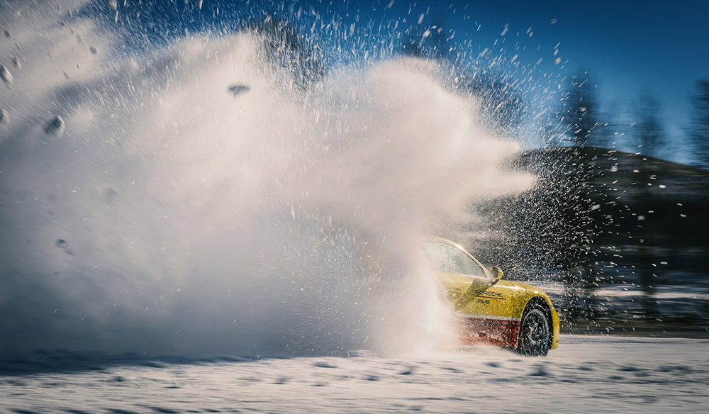 Porsche Ice Experience: Photographer Kai Hartmann Stunningly Captured in Northern China, Inner Mongolia