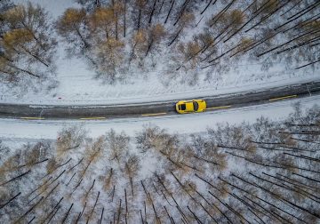 Porsche Ice Experience: Photographer Kai Hartmann Stunningly Captured in Northern China, Inner Mongolia