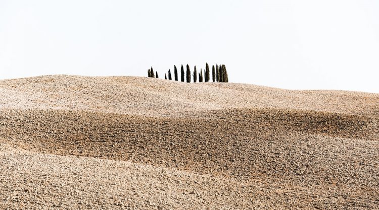 The Italian Desert: Minimalistic Tuscan Landscapes By Roland Kramer