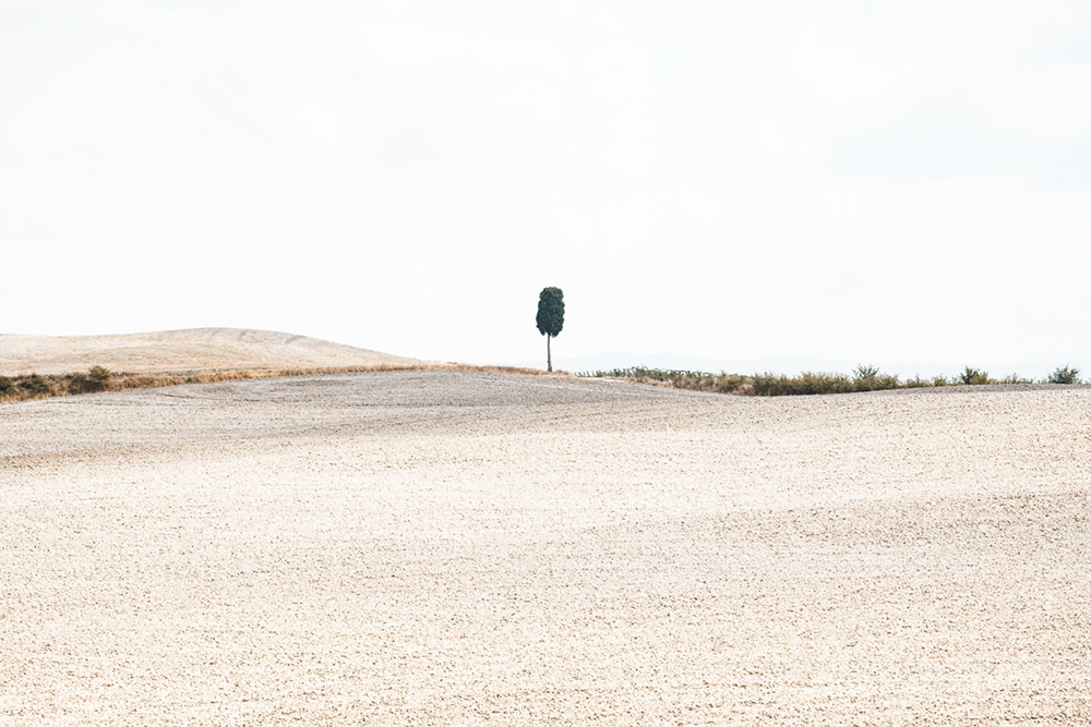 The Italian Desert: Minimalistic Tuscan Landscapes By Roland Kramer