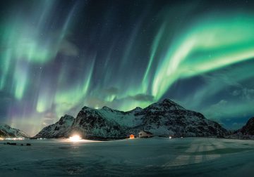 Best ways to capture Northern Lights and snowy peaks