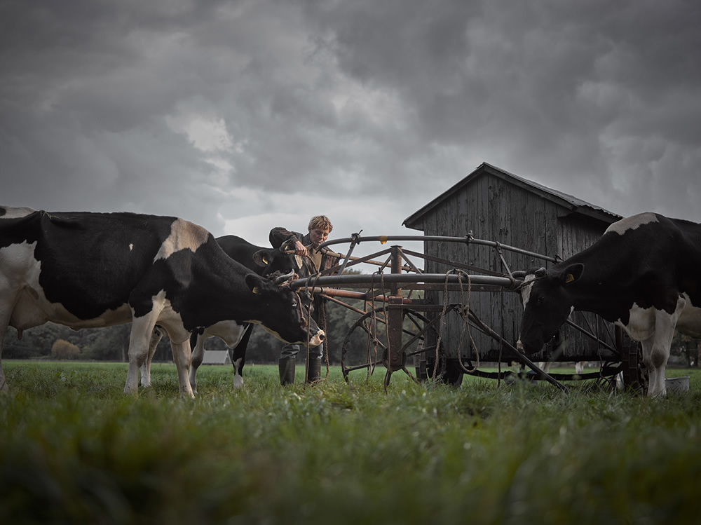 Boer Gerrit: The Last Farmer In Usselo Captured By Jeroen Nieuwhuis