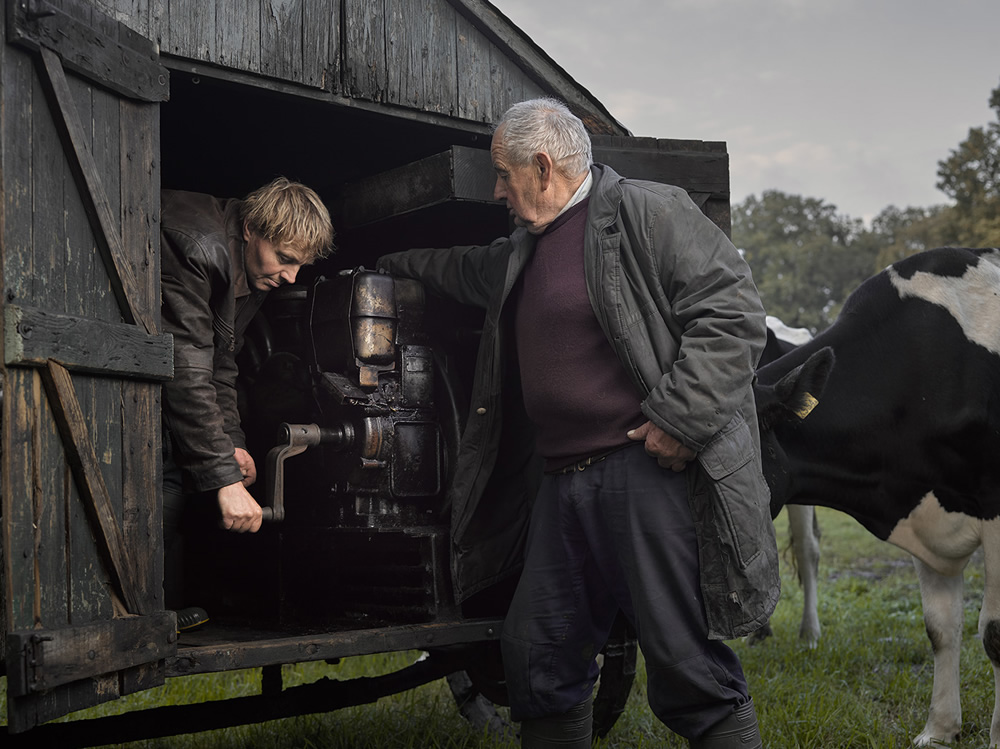 Boer Gerrit: The Last Farmer In Usselo Captured By Jeroen Nieuwhuis