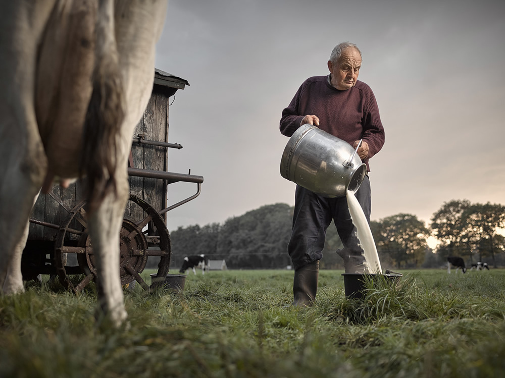 Boer Gerrit: The Last Farmer In Usselo Captured By Jeroen Nieuwhuis