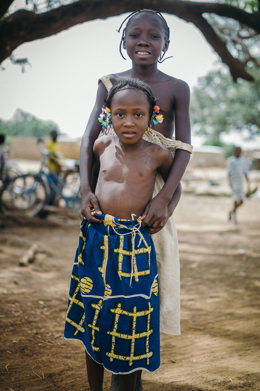 Portrait Of Kid At School, Fada N'Gourma, Burkina Faso