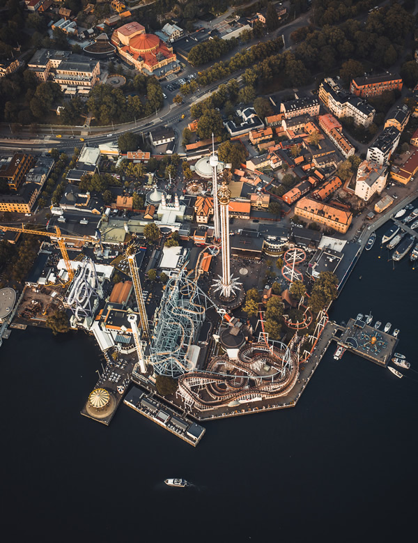 Stockholm From Above: Beautiful Aerial Photography By Tobias Hagg