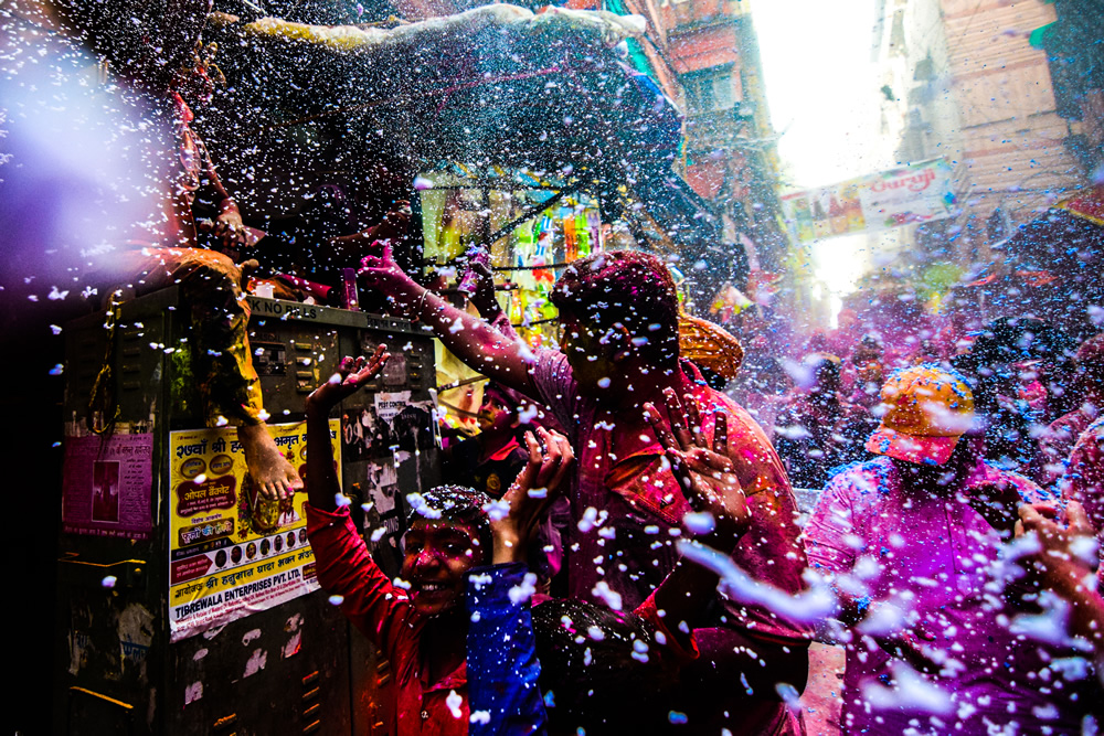 Holi A Kolkata Experience Colorful Photo Series By Shubhayu Dasgupta