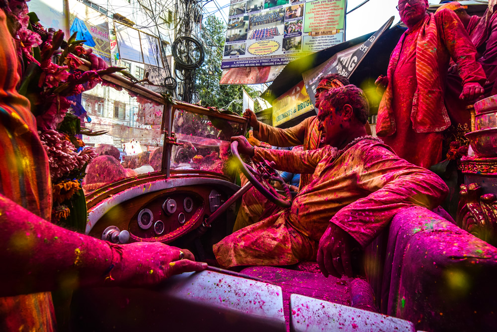 Holi A Kolkata Experience Colorful Photo Series By Shubhayu Dasgupta