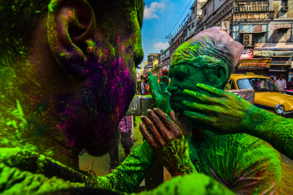 Holi - A Kolkata Experience: Colorful Photo Series By Shubhayu Dasgupta