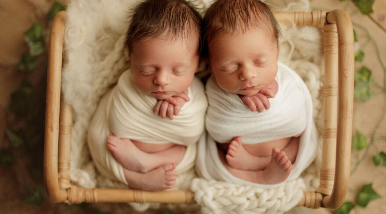 Photographer Bethany Hope Beautifully Captured Newborn Twins In Chicago