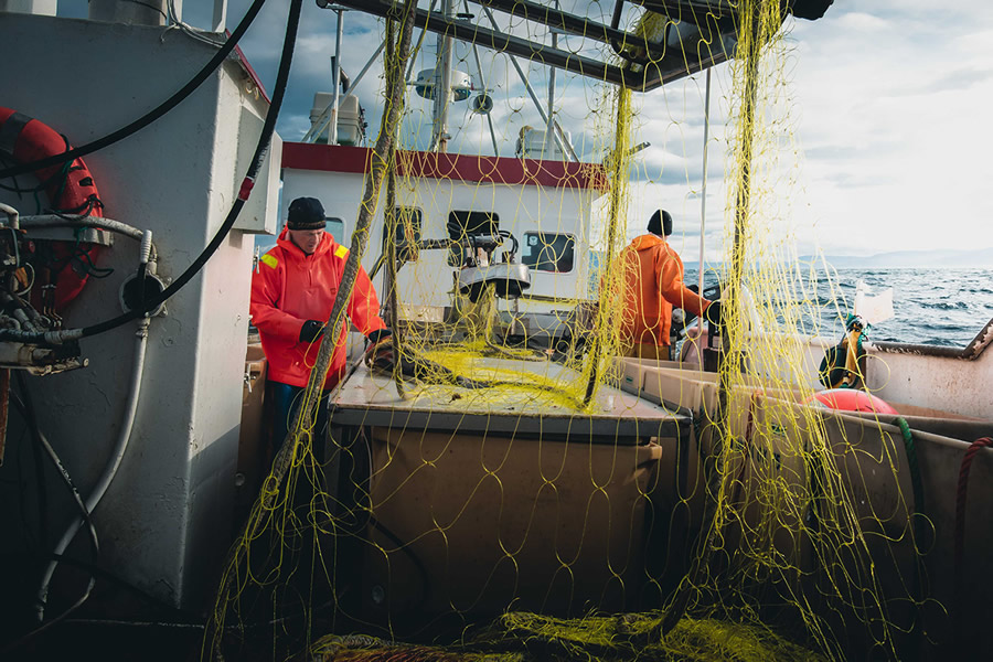 Fishermen Of Iceland | Out At Sea By Thrainn Kolbeinsson