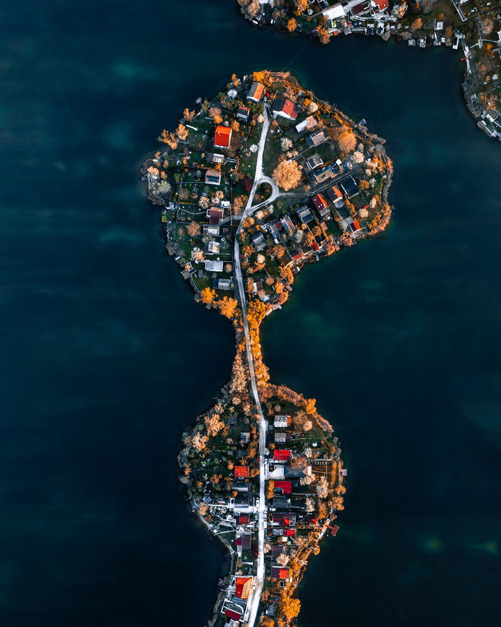 Visit Hungary: Artificial Lakes Of Delegyhaza From Above By Gabor Nagy