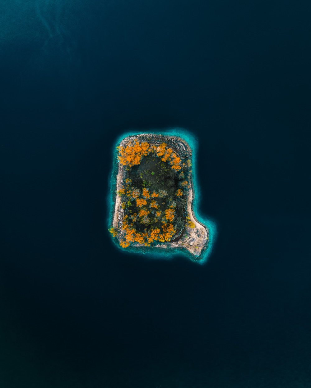 Visit Hungary: Artificial Lakes Of Delegyhaza From Above By Gabor Nagy