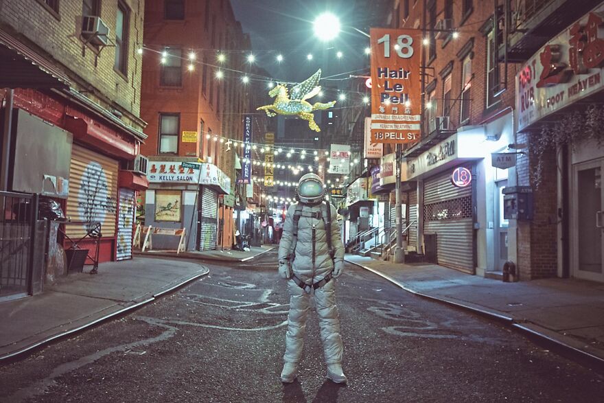 The Lonely Astronaut: Photography Series By Karen Jerzyk