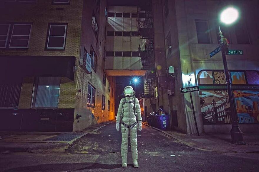 The Lonely Astronaut: Photography Series By Karen Jerzyk