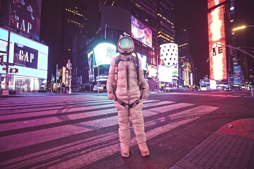 The Lonely Astronaut: Photography Series By Karen Jerzyk