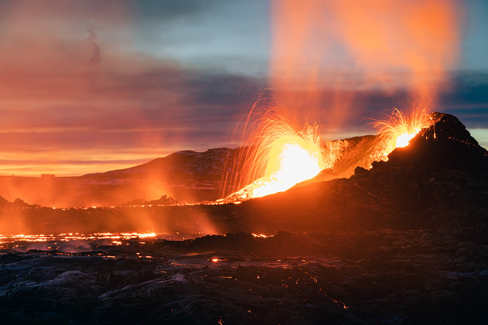 Iceland Volcanic Eruption: Photo Series By Siggeir Hafsteinsson