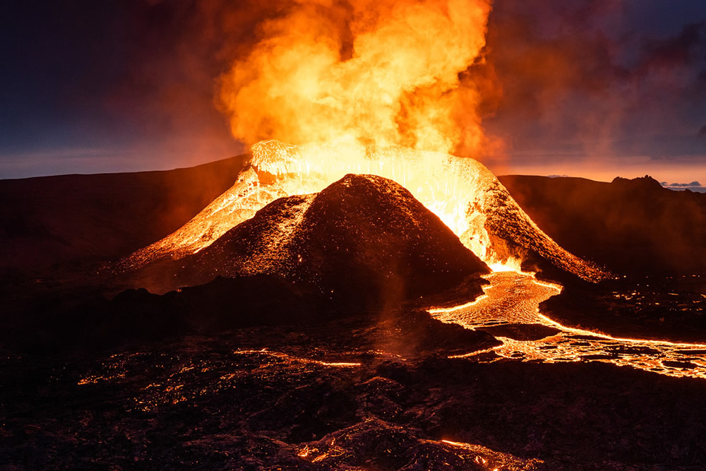 Iceland Volcanic Eruption: Photo Series By Siggeir Hafsteinsson