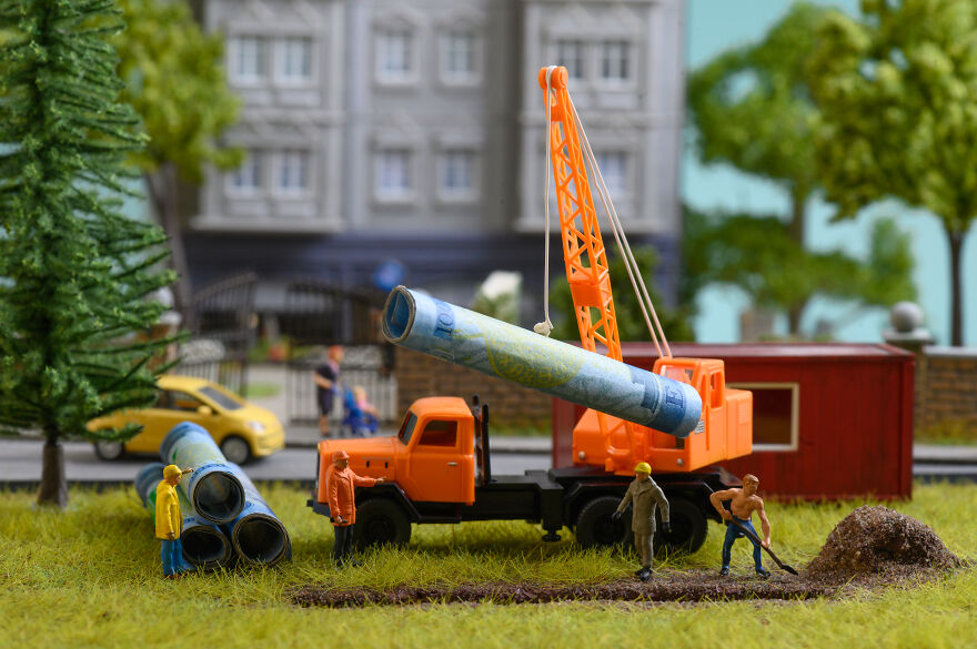 Tiny World Miniature Photography By Peter Csakvari