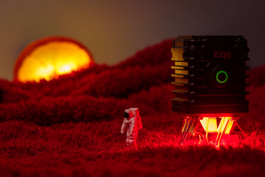 A Photographer Is Making Tiny Worlds Out of Household Items