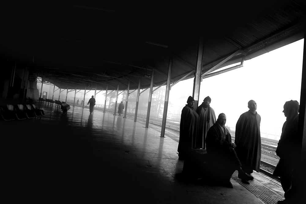 Beautiful Shimla In Black And White By Chanda Mathur