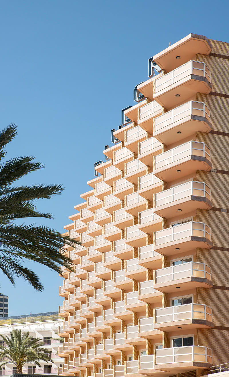 Break Time In Benidorm, Spain: Architecture Photography By Andres Gallardo Albajar