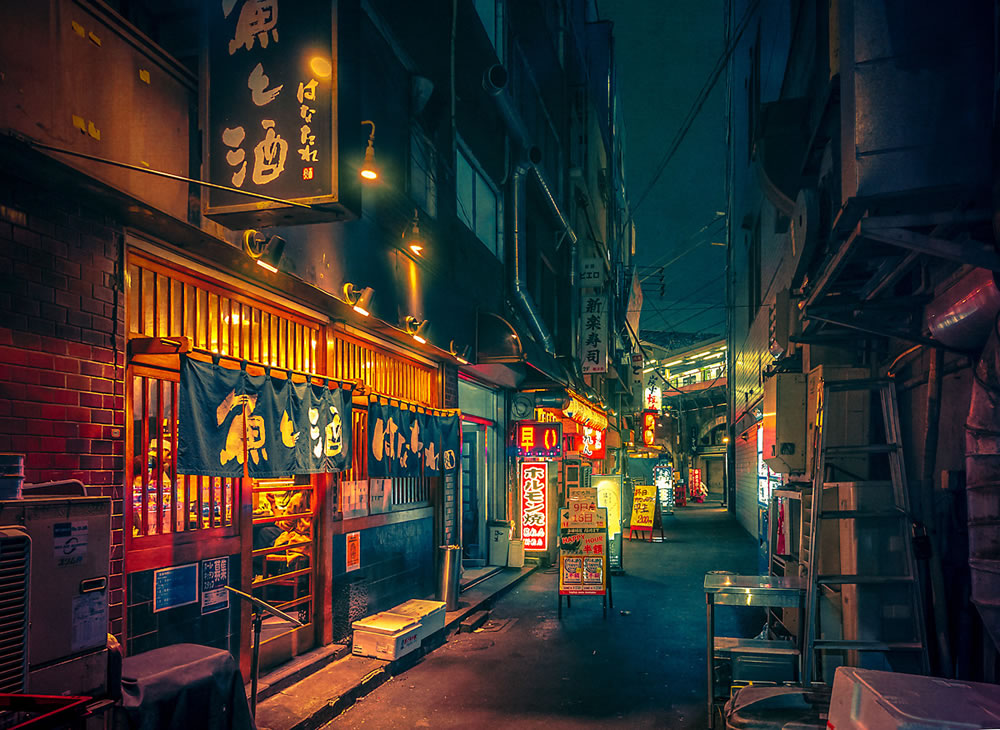 Dream World: Japan Night Dreamscapes By Anthony Presley