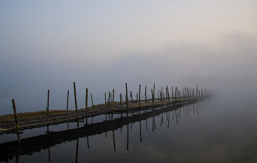 A Tale Of A Bamboo Bridge: Photo Series By Dipak Ray