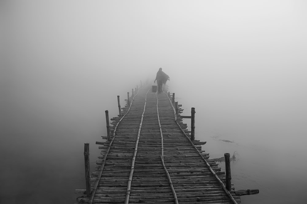 A Tale Of A Bamboo Bridge: Photo Series By Dipak Ray