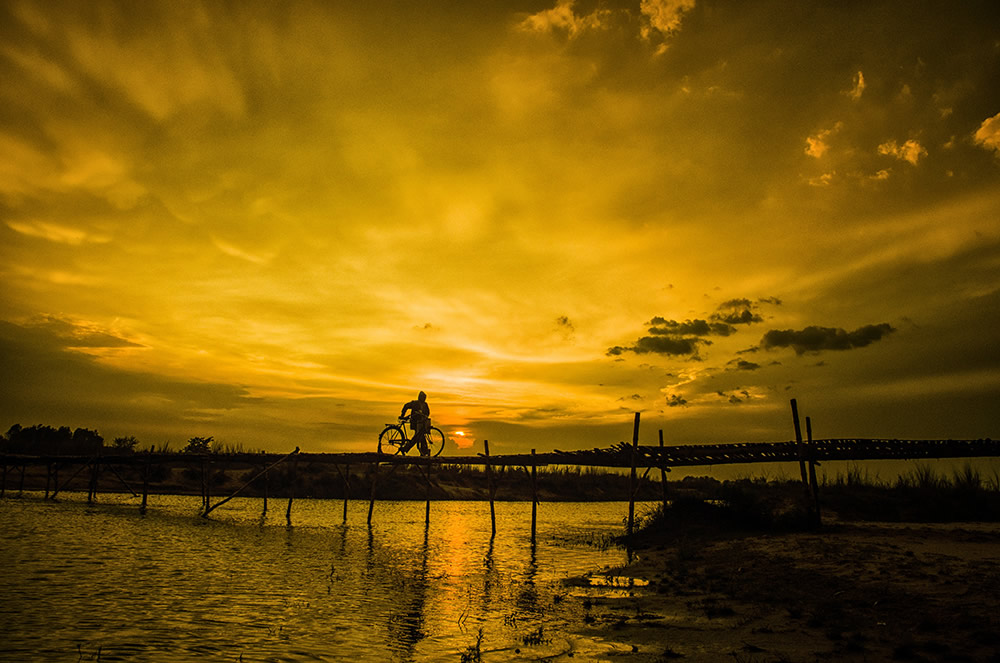 A Tale Of A Bamboo Bridge: Photo Series By Dipak Ray