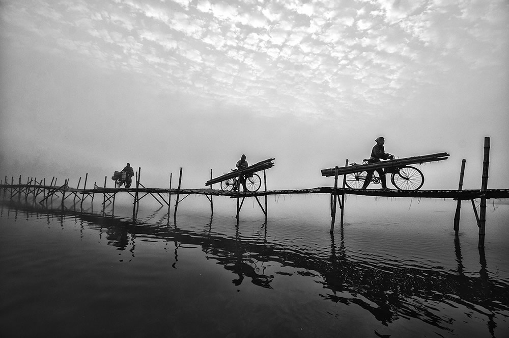 A Tale Of A Bamboo Bridge: Photo Series By Dipak Ray