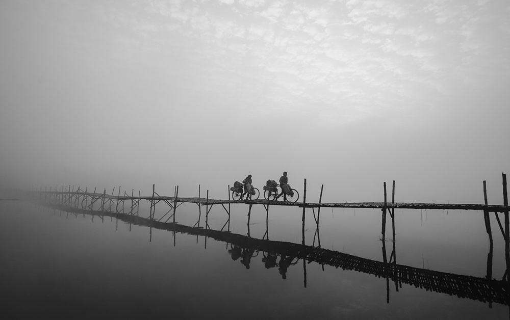 A Tale Of A Bamboo Bridge: Photo Series By Dipak Ray